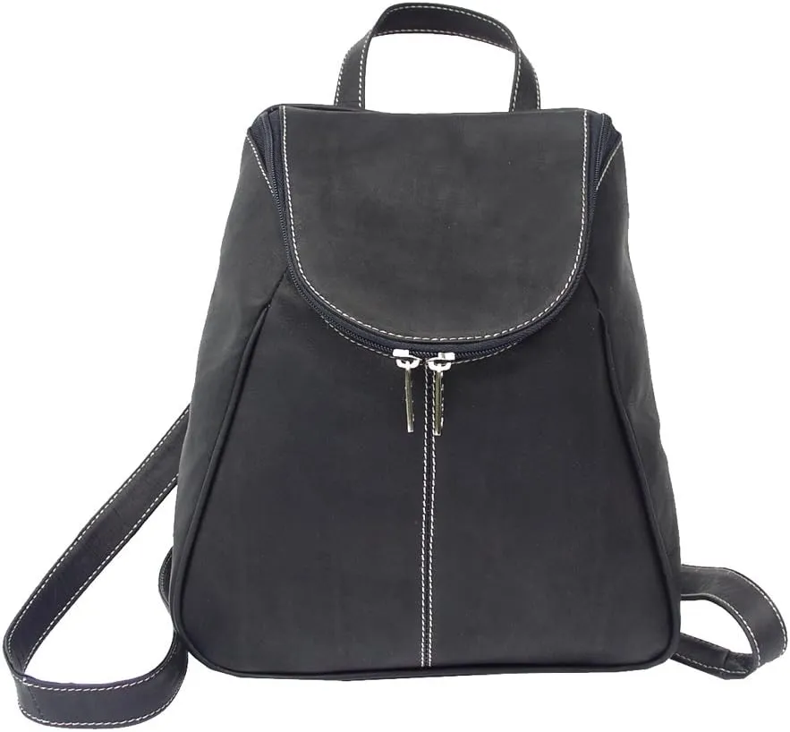 U-Zip Backpack, Black, One Size