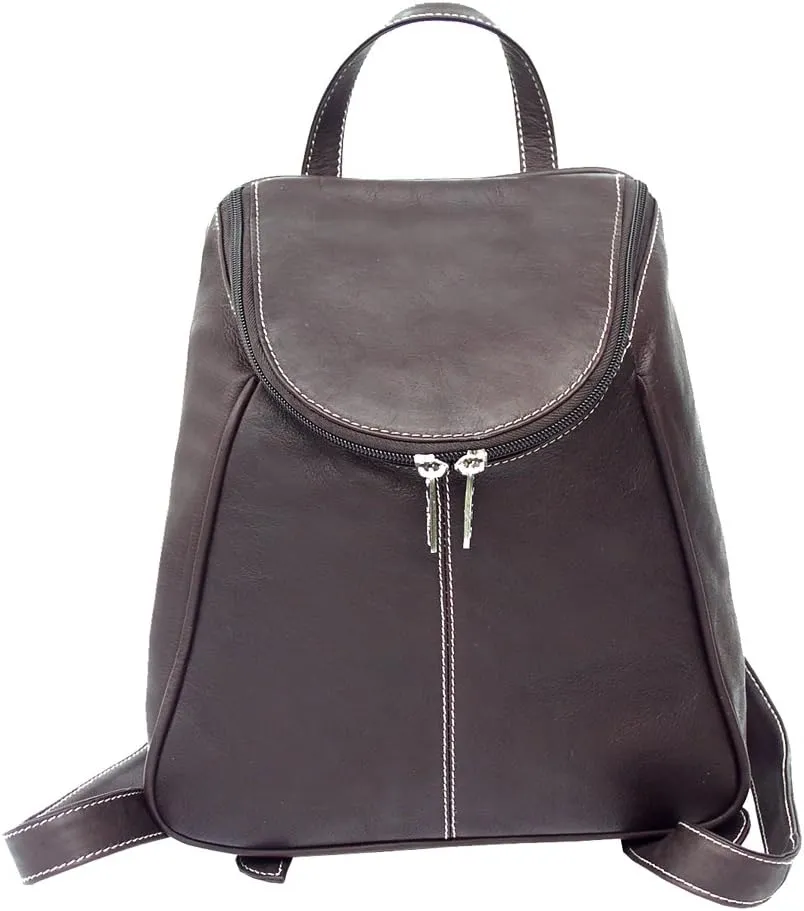 U-Zip Backpack, Chocolate, One Size