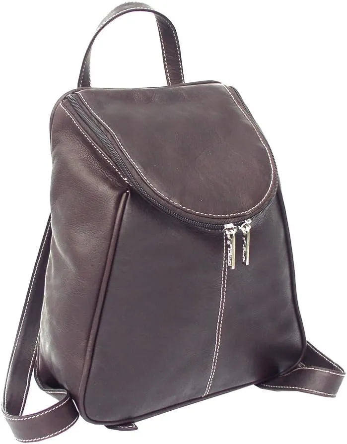U-Zip Backpack, Chocolate, One Size