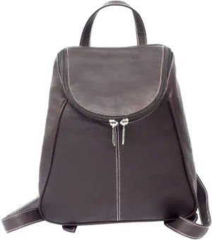 U-Zip Backpack, Chocolate, One Size