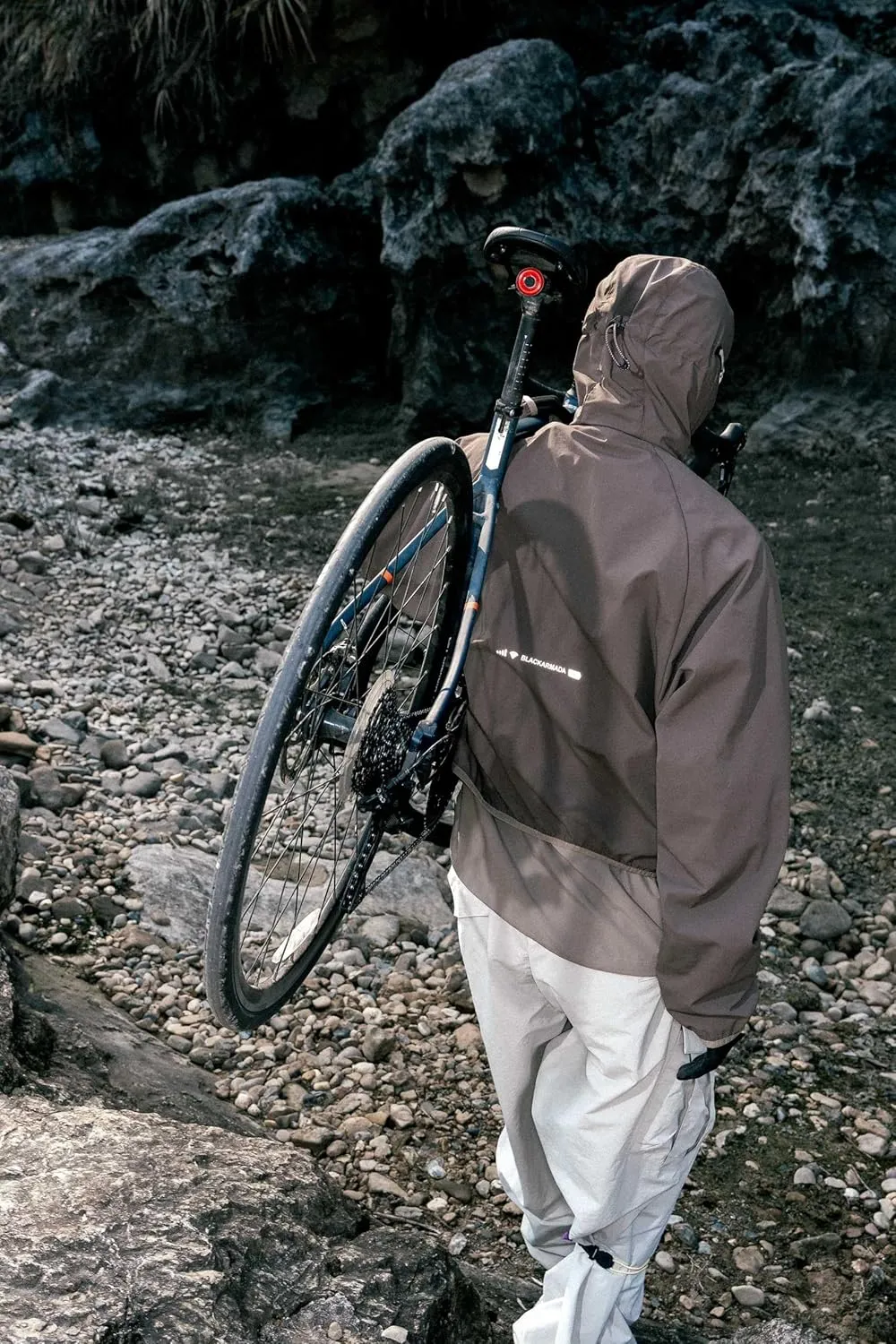 UPF 50  Unisex Lightweight Sun Hoodie with Reflective Strips for Hiking/Cycling/Urban Commuter