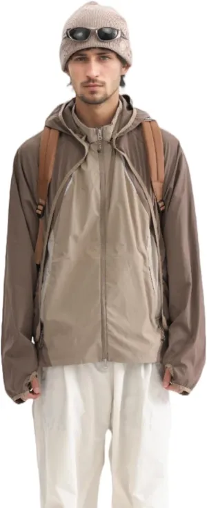 UPF 50  Unisex Lightweight Sun Hoodie with Reflective Strips for Hiking/Cycling/Urban Commuter