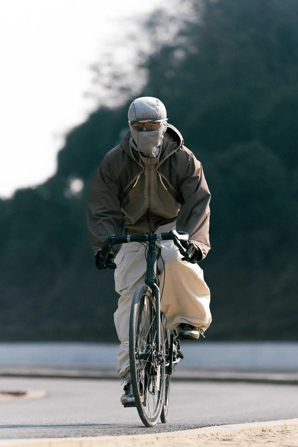 UPF 50  Unisex Lightweight Sun Hoodie with Reflective Strips for Hiking/Cycling/Urban Commuter