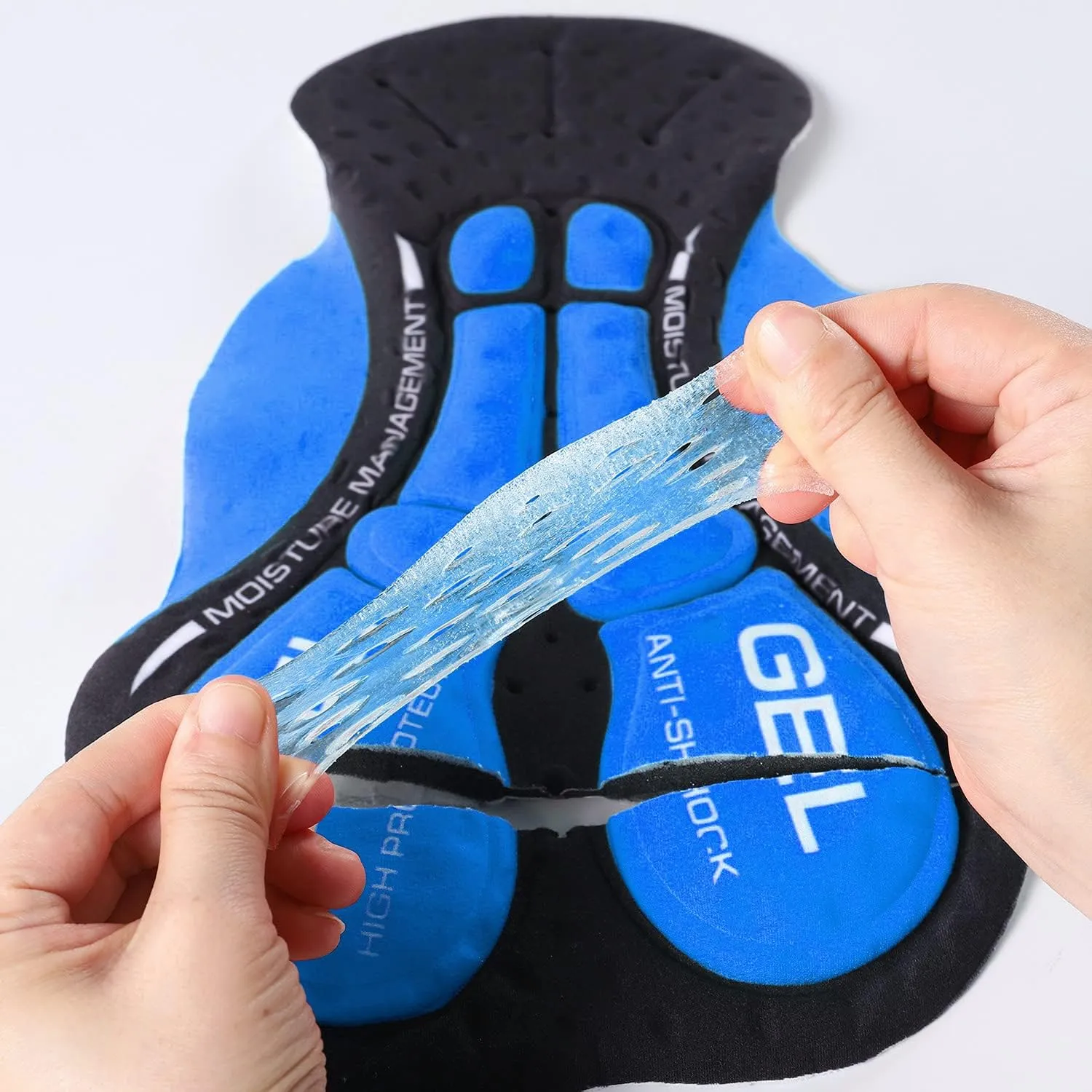 Upgrade Men's Cycling Underwear Soft Mesh Gel Padded Cycling Underwear Undershorts MTB Liner Shorts