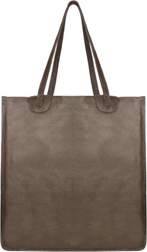 Vaan & Co. Tote – Upcycled Genuine Leather Shoulder Bag, Sustainable & Stylish Handbag for Everyday Use