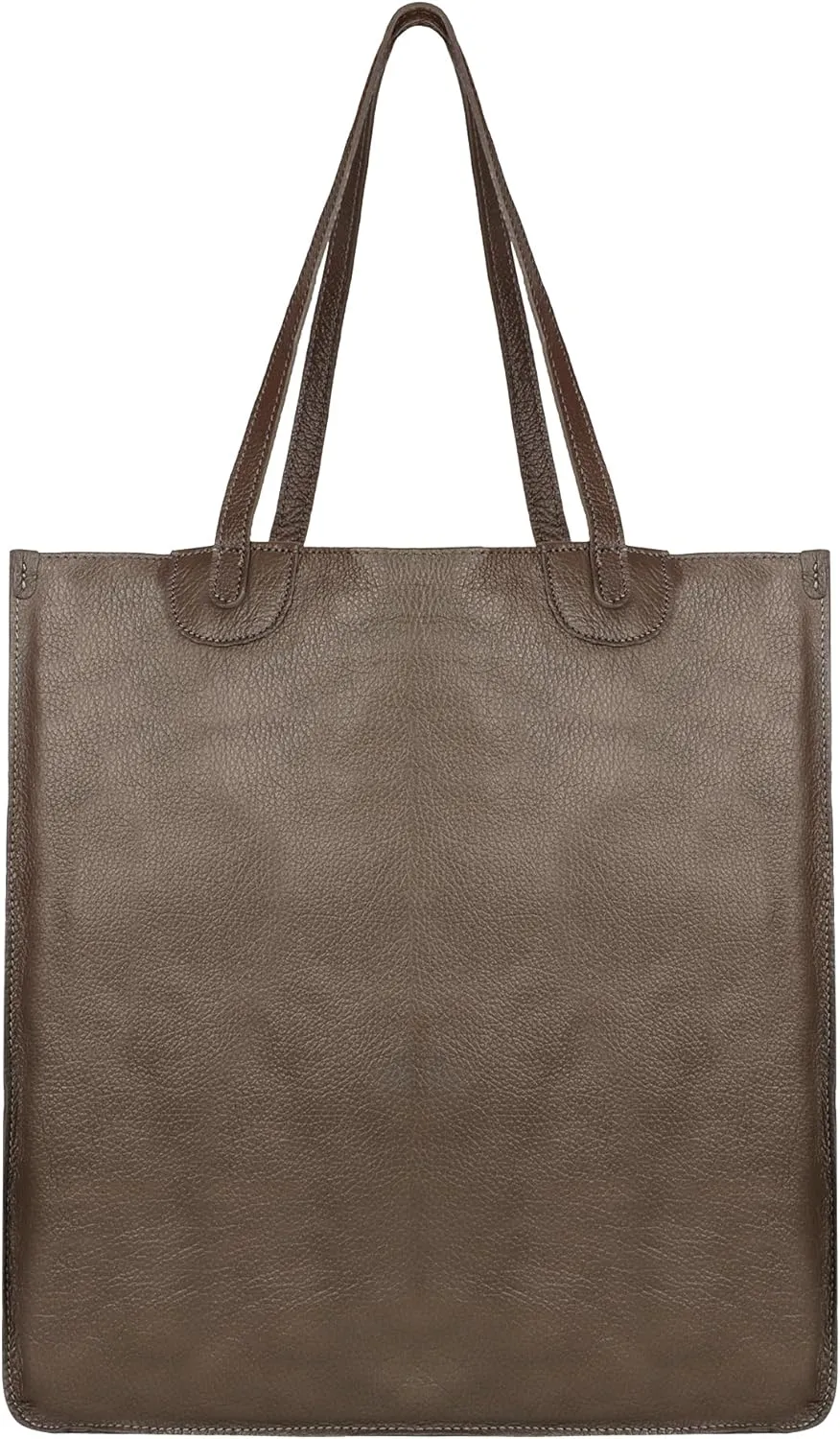 Vaan & Co. Tote – Upcycled Genuine Leather Shoulder Bag, Sustainable & Stylish Handbag for Everyday Use