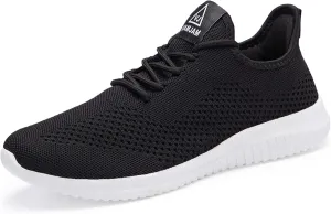 VAMJAM Men's Running Shoes Ultra Lightweight Breathable Walking Shoes Non Slip Athletic Fashion Sneakers Mesh Workout Casual Sports Shoes