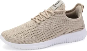 VAMJAM Men's Running Shoes Ultra Lightweight Breathable Walking Shoes Non Slip Athletic Fashion Sneakers Mesh Workout Casual Sports Shoes