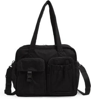 Vera Bradley Women's Cotton Utility Oversized Travel Tote Travel Bag