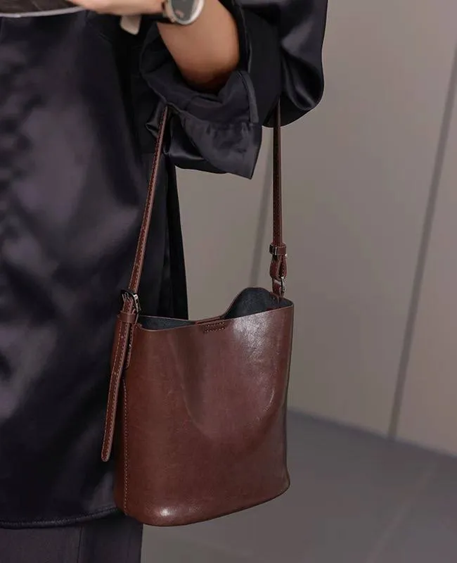 “Vera” – elegant genuine leather bag