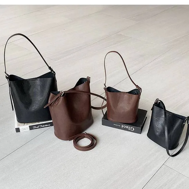 “Vera” – elegant genuine leather bag