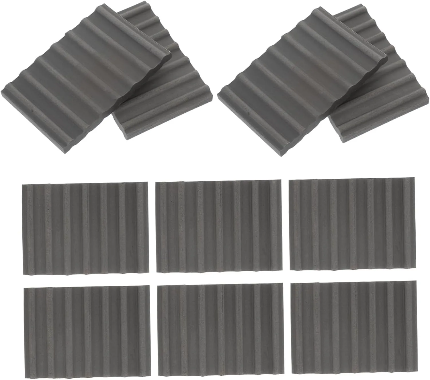 VICASKY 10pcs Miniature Brick Models for Landscapes Realistic for Dollhouses and Table Projects Lightweight for Creative Building