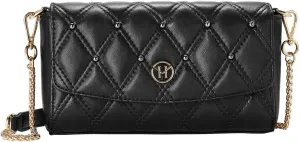 VICTORIA HYDE Quilted Purse Clutch Handbag for Women Leather Crossbody Bag Travel Pearl Envelope Bag