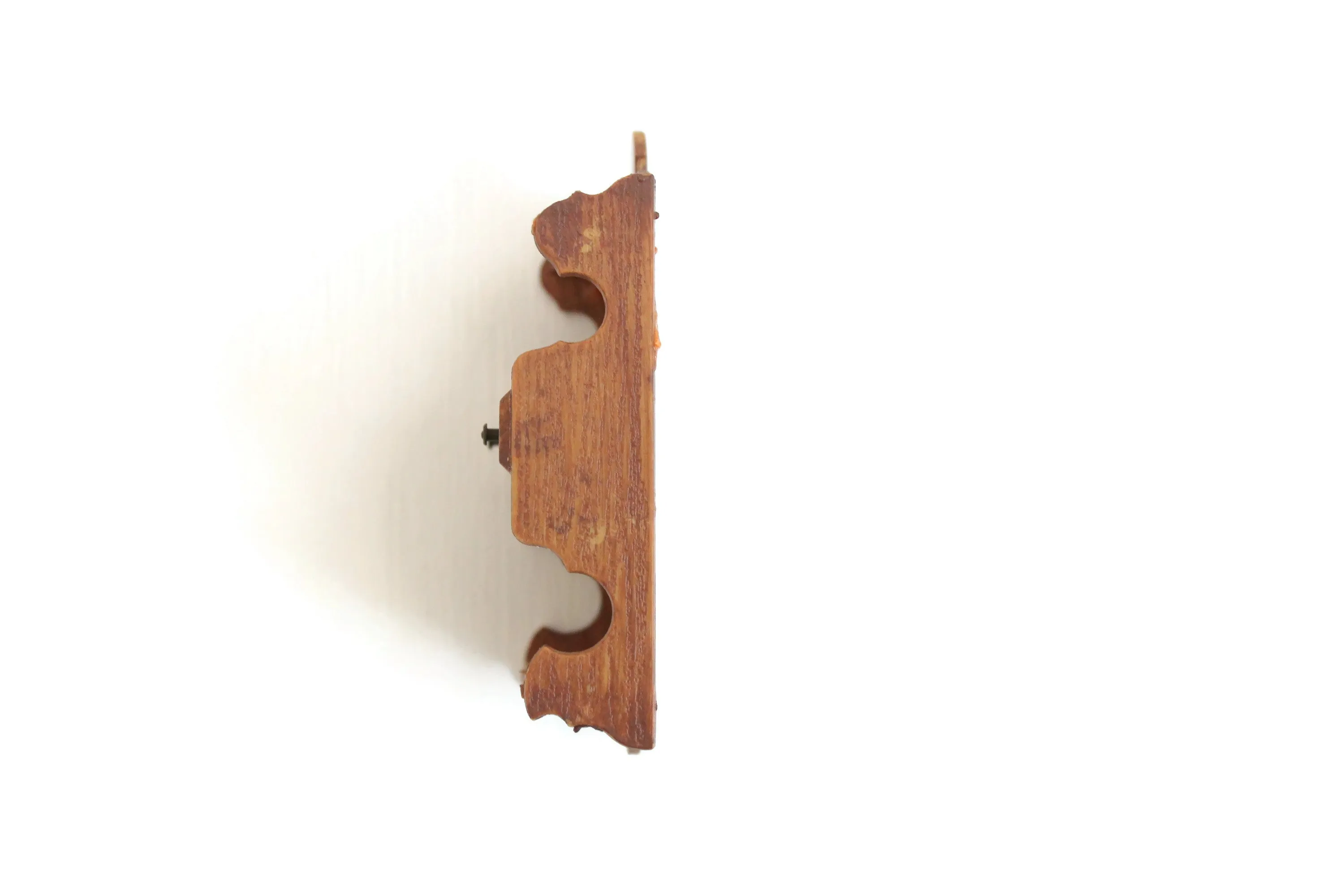 Vintage 1:12 Miniature Dollhouse Wall Shelf, Wall Rack or Display Shelf