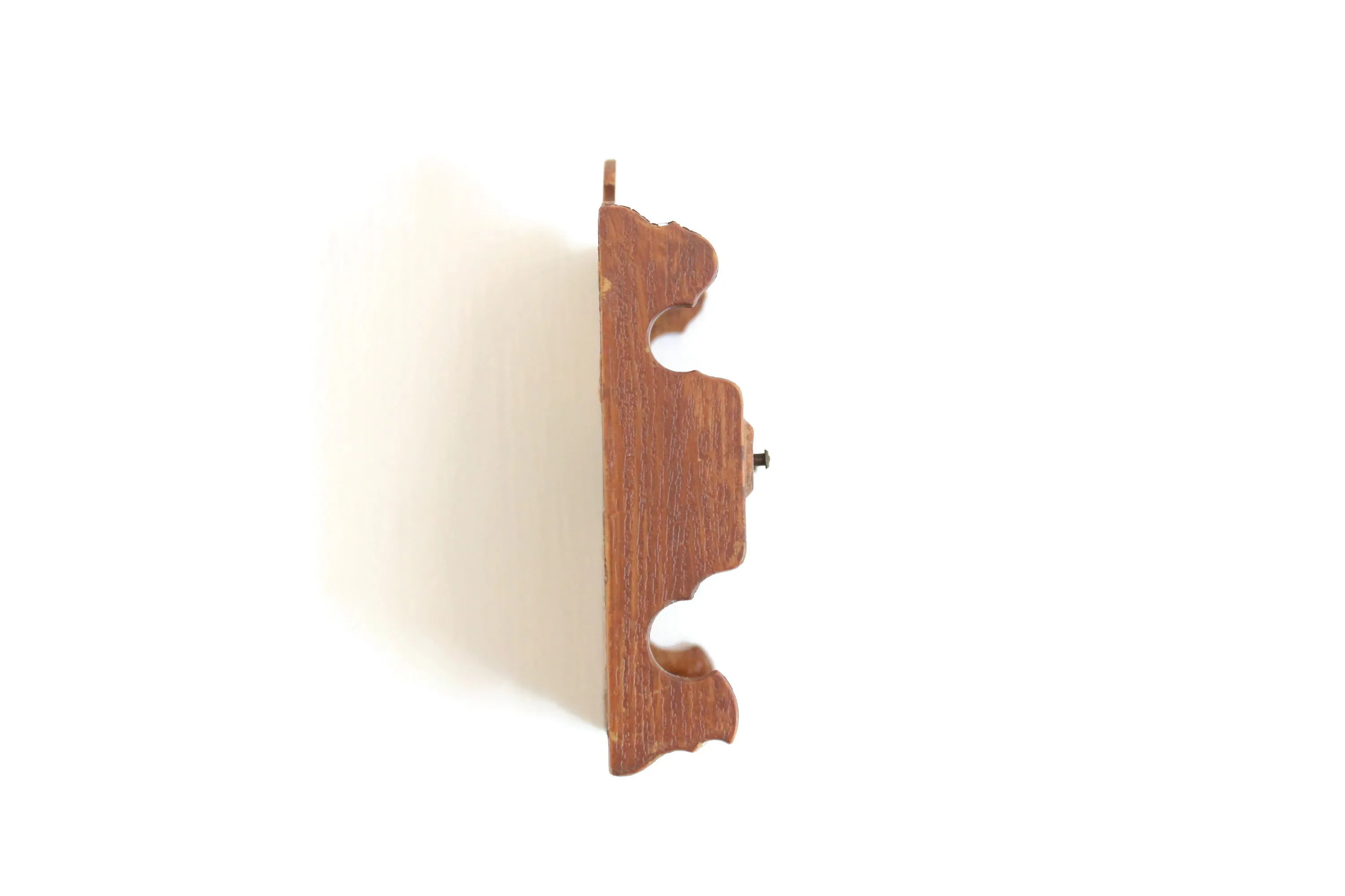 Vintage 1:12 Miniature Dollhouse Wall Shelf, Wall Rack or Display Shelf