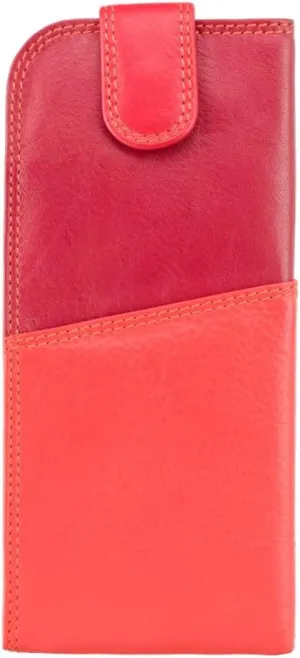Visconti RB106 Soft Leather Eye Glasses Pouch/Sunglasses Case Holder,