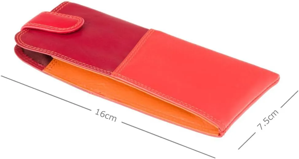 Visconti RB106 Soft Leather Eye Glasses Pouch/Sunglasses Case Holder,