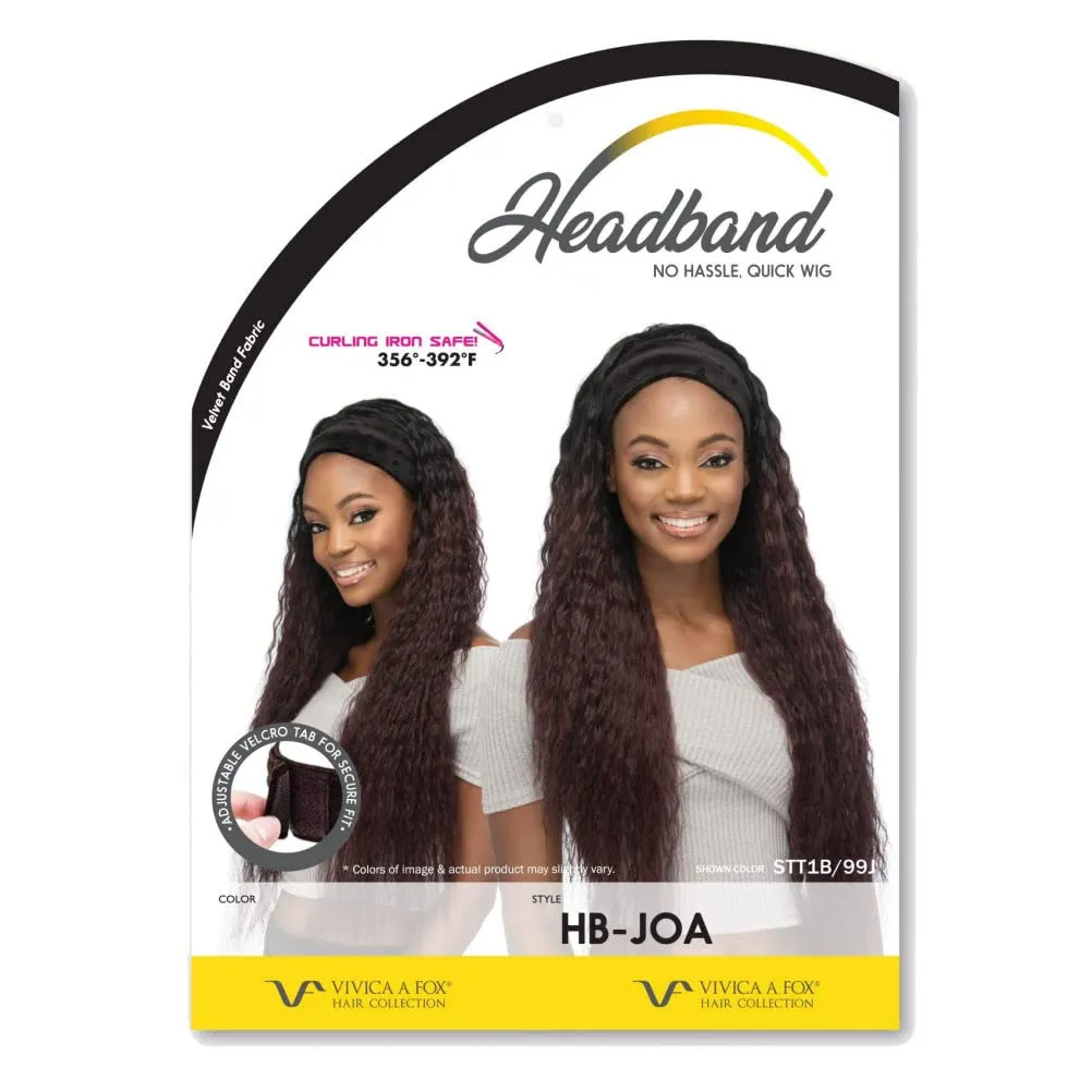 Vivica A. Fox HB-JOA - Heat Resistant Fiber Headband Wig in STT1B_99J