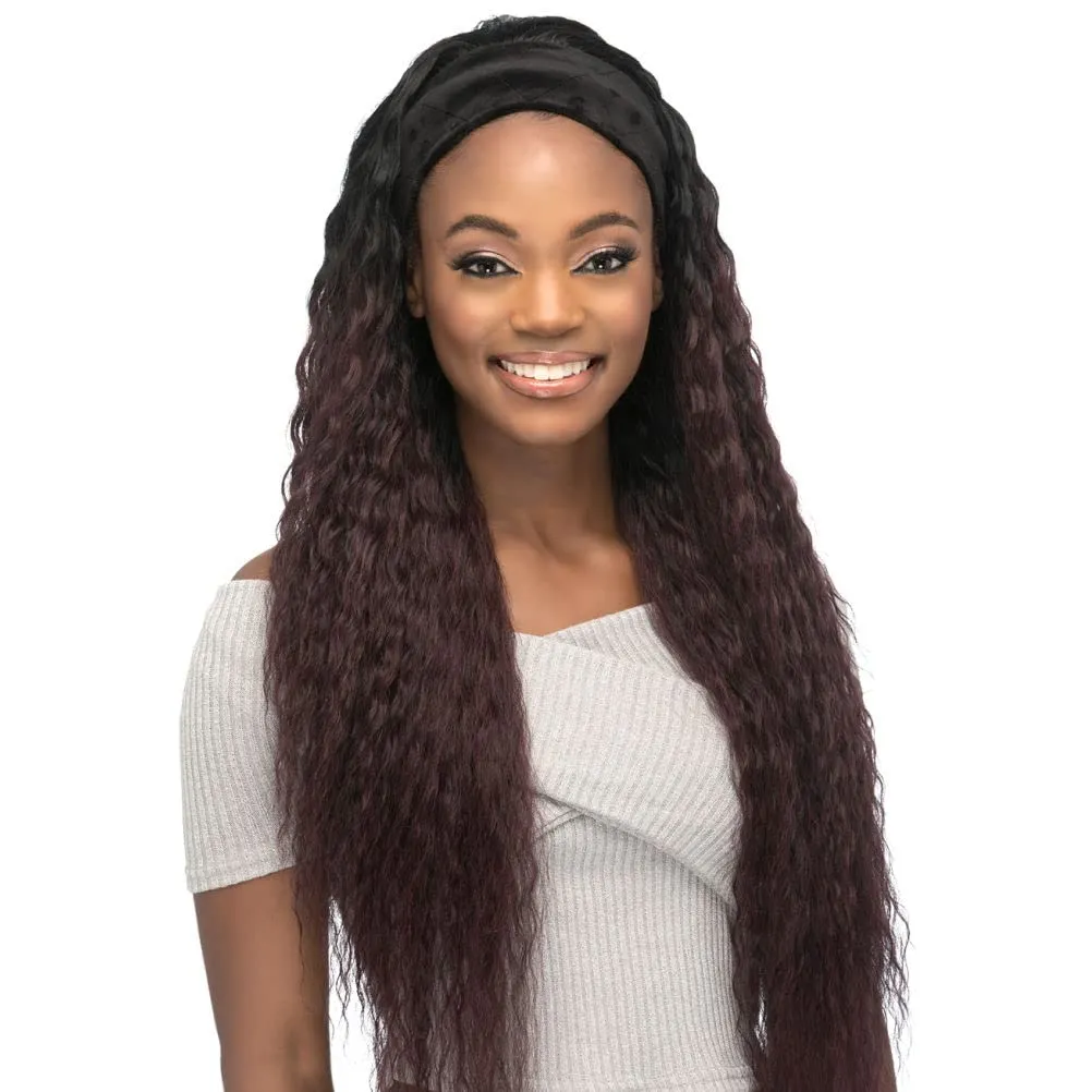 Vivica A. Fox HB-JOA - Heat Resistant Fiber Headband Wig in STT1B_99J