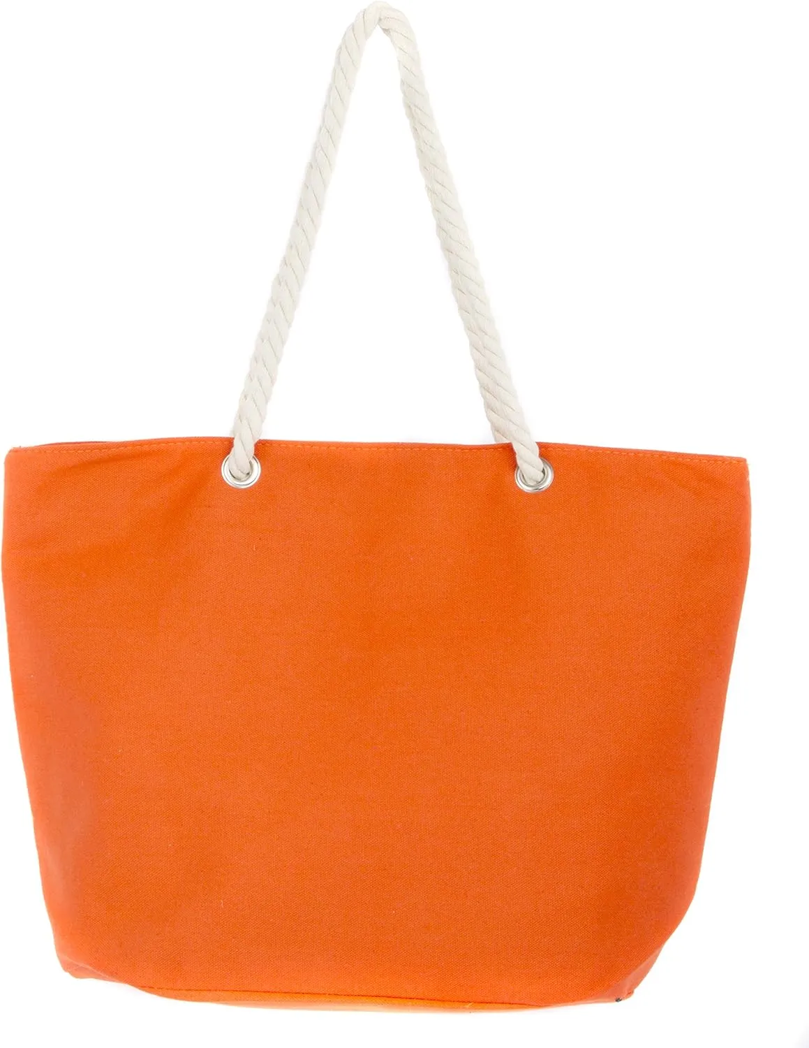 Waterproof Canvas Rope Handle Beach Tote Bag (Butterfly)