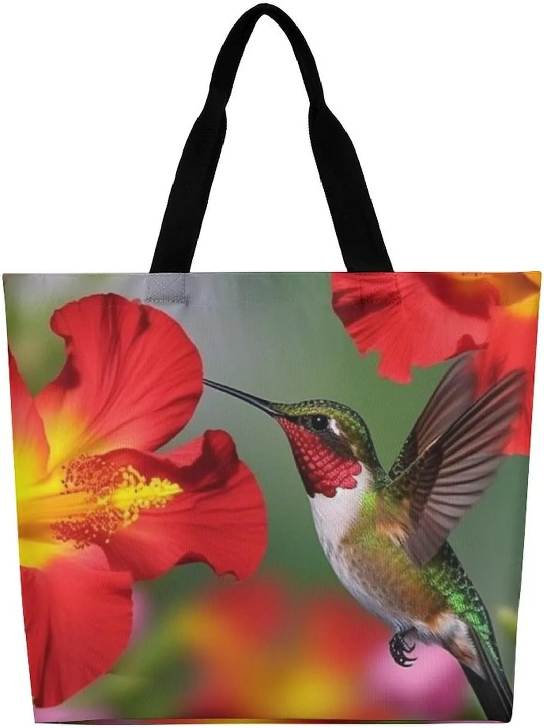 White Head Eagle Tote Bag for Women Reusable Grocery Shoulder Bags Shopping Bag for Travel, Groceries