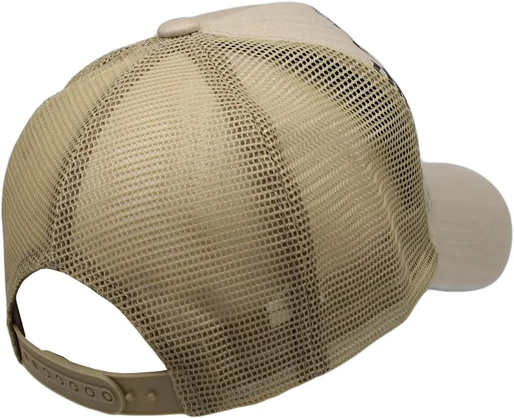 WITHMOONS Meshed Baseball Cap Skull Rhinestones Trucker Hat KR1751