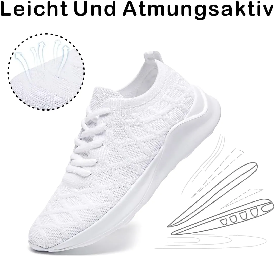 Women Lightweight Slip On Walking Running Shoes Breathable Mesh Sport Sneakers Women's Workout Casual Gym Jogging Shoes