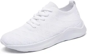 Women Lightweight Slip On Walking Running Shoes Breathable Mesh Sport Sneakers Women's Workout Casual Gym Jogging Shoes