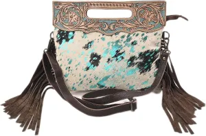 Women Natural Cowhide Leather Crossbody Sling Bag With Adjustable Detachable Strap | Shoulder Bag | Handbag