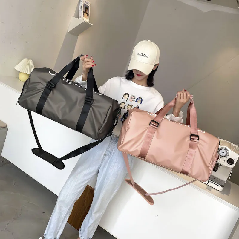 Women's & Men's Portable For Dry Wet Separation Large Capacity Travel Bags