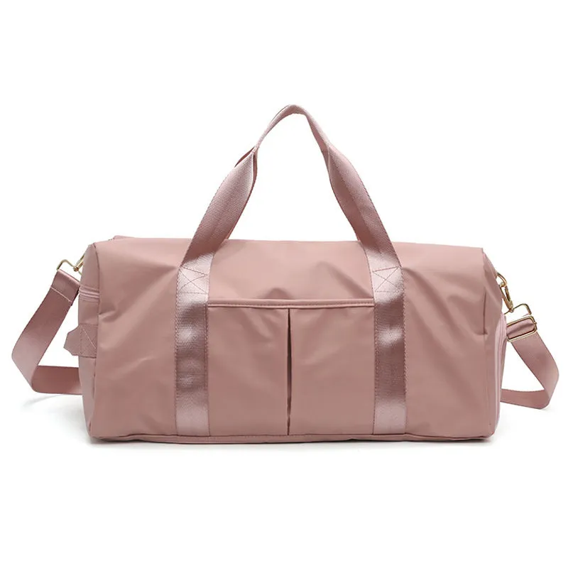 Women's Dry Wet Separation Yoga Oxford Cloth Swim Large Capacity Travel Bags