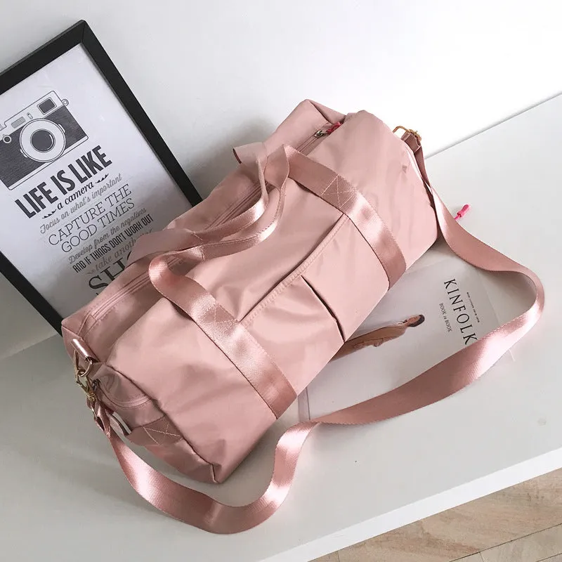 Women's Dry Wet Separation Yoga Oxford Cloth Swim Large Capacity Travel Bags