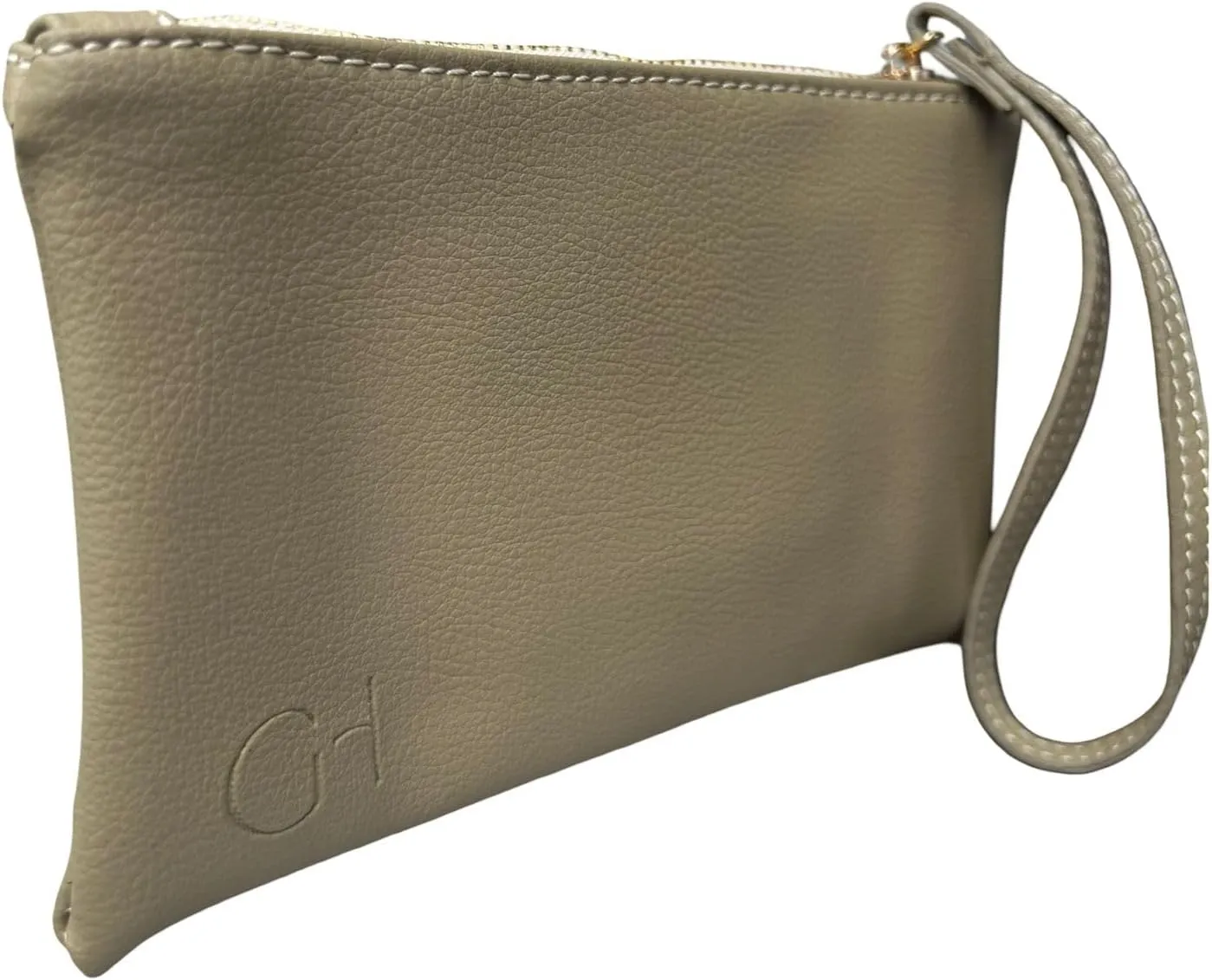 Women's eco-friendly wristlet - made with nopal cactus and corn leather, elegantly crafted in every detail.