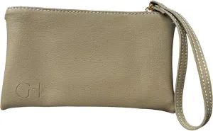 Women's eco-friendly wristlet - made with nopal cactus and corn leather, elegantly crafted in every detail.