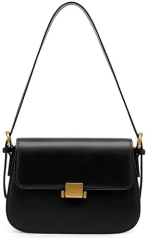 Women's genuine leather shoulder bag, crossbody hand-held small square bag handbag, genuine leather tofu wallet