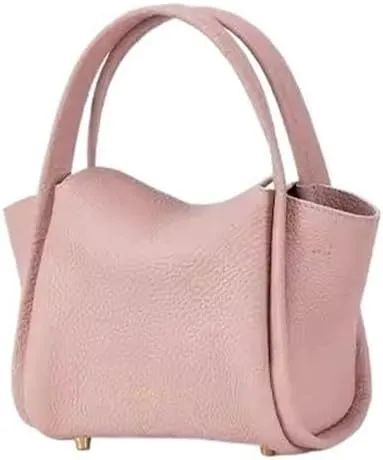 Women's Mini Vegetable Basket Leather Handbag Crossbody Mini Shoulder Bag (Color : Brown, Size : 6.69 * 3.54 * 4.9in)