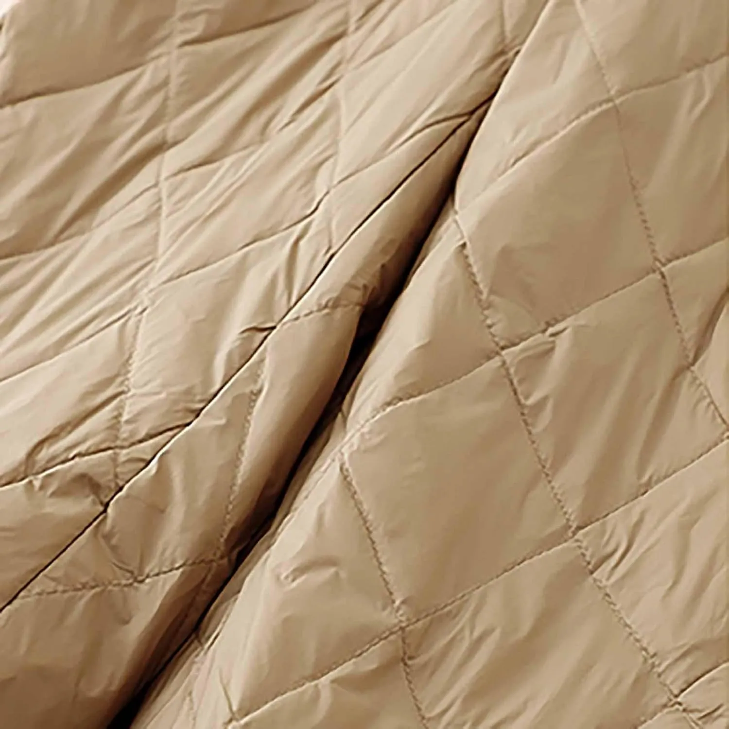 Women's Puffer Snow Pants Quilted Wide Leg Winter Diamond Sweatpants High Waisted Warm Ski Trousers with Pockets