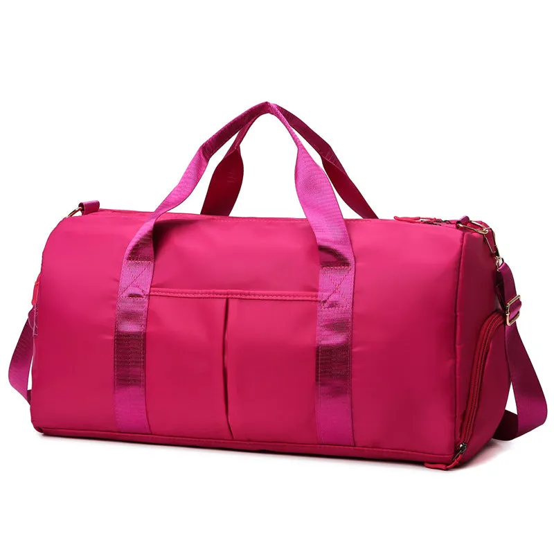 Women's Short Business Trip Dry Wet Separation Travel Bags