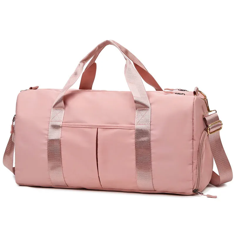 Women's Short Business Trip Dry Wet Separation Travel Bags