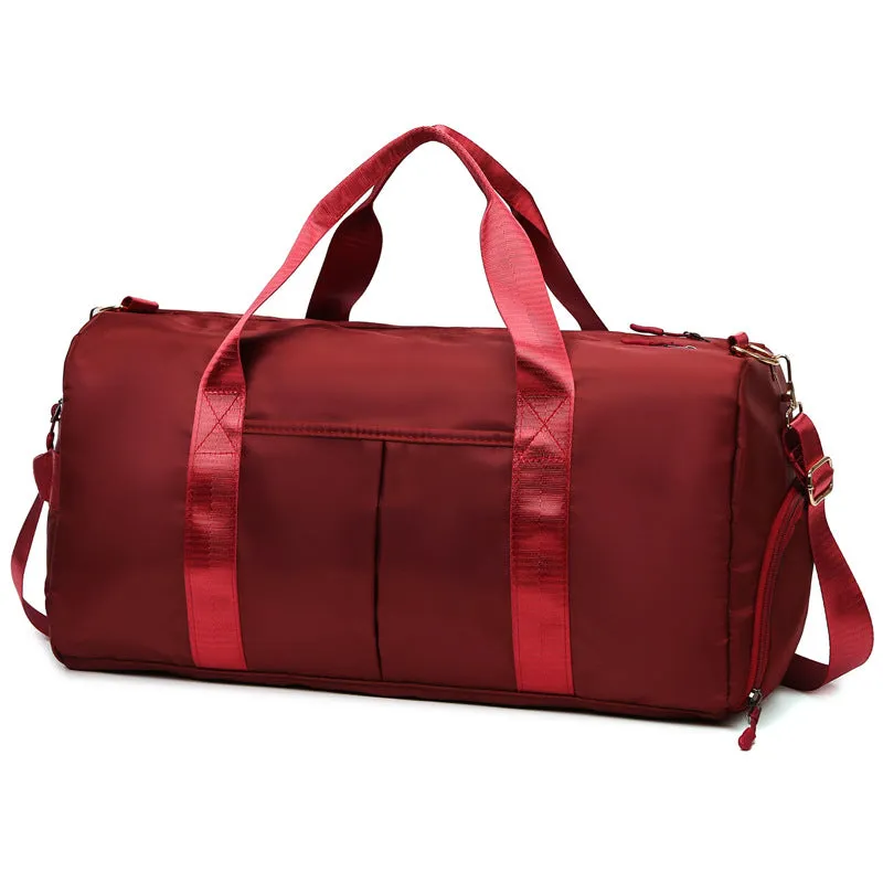Women's Short Business Trip Dry Wet Separation Travel Bags
