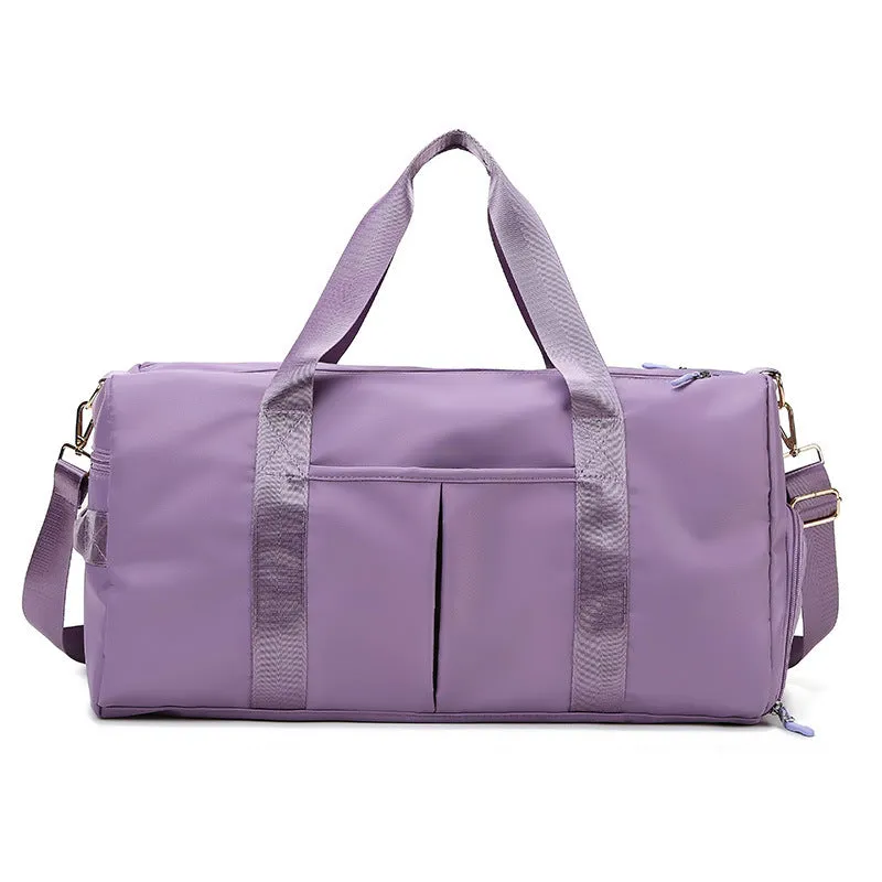 Women's Short Business Trip Dry Wet Separation Travel Bags