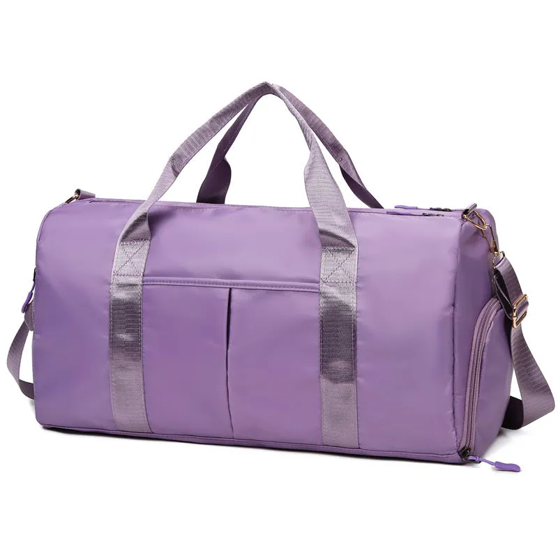 Women's Short Business Trip Dry Wet Separation Travel Bags