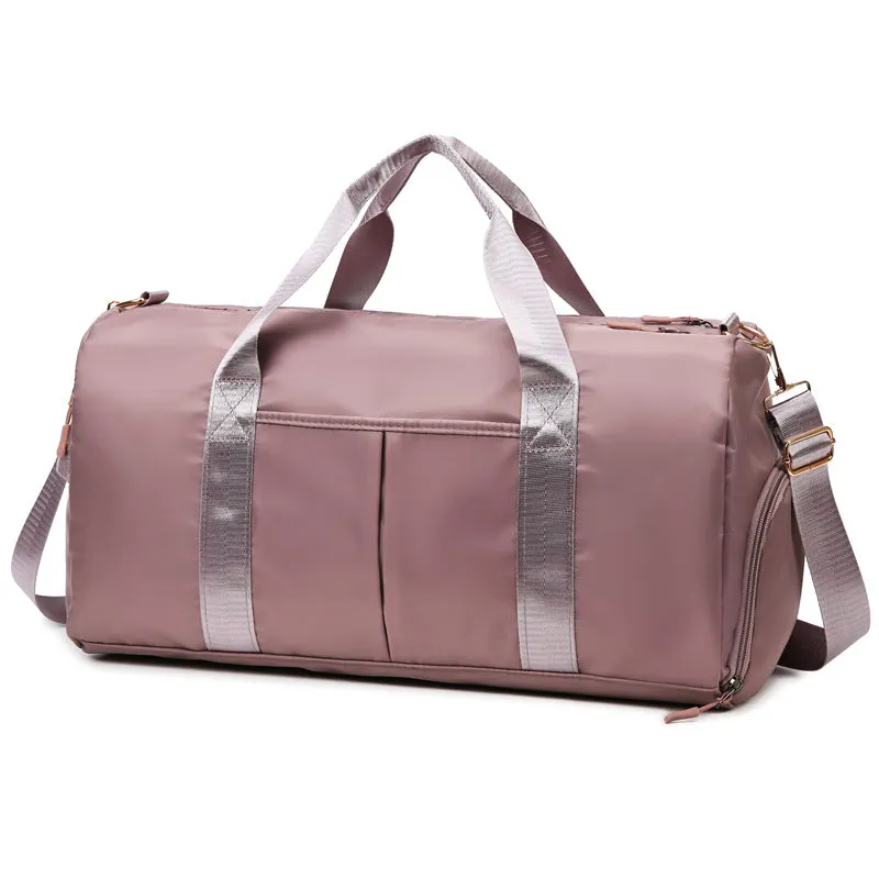 Women's Short Business Trip Dry Wet Separation Travel Bags