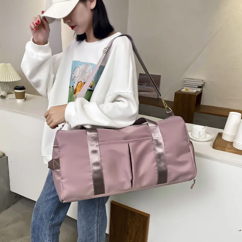 Women's Short Business Trip Dry Wet Separation Travel Bags