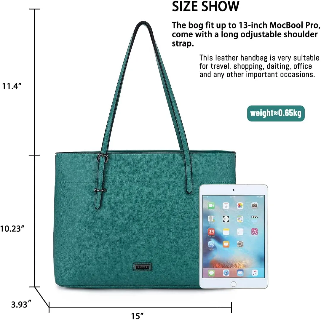 Women's Soft Faux Leather Tote Bag Purse Handbags Wallet Tote Shoulder Bag Purse Large Capacity