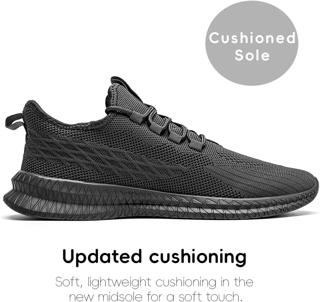 Women's Walking Shoes Casual Slip on Running Tennis Shoes Lightweight Breathable Non Slip Athletic Fashion Mesh Workout Casual Sports Sneakers