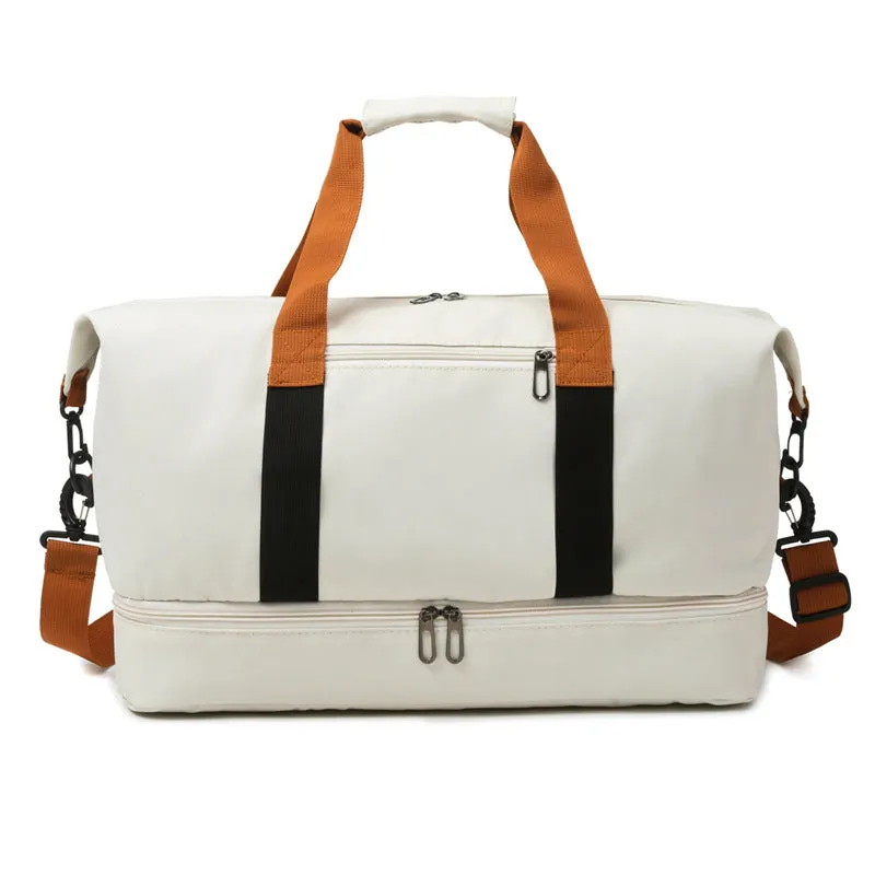 Yoga Fitness Printable Short-distance Couple Portable Travel Bags