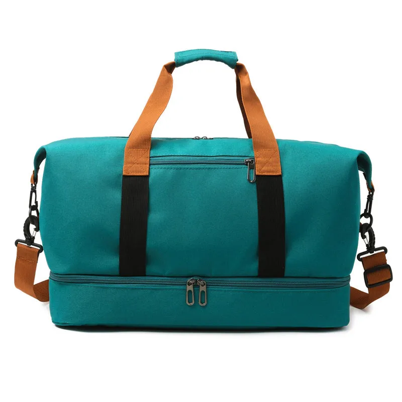 Yoga Fitness Printable Short-distance Couple Portable Travel Bags