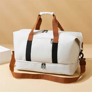 Yoga Fitness Printable Short-distance Couple Portable Travel Bags
