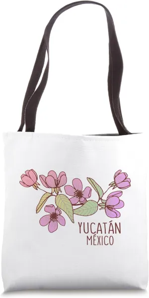 Yucatán México | Yucatan Mexico Wildflowers Tote Bag